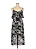 Rewind Paisley Black Casual Dress Size XL - photo 1