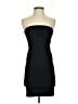 Bebe Solid Black Casual Dress Size XS - photo 1