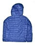 Uniqlo Solid Blue Snow Jacket Size 11 - photo 2