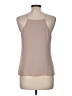 WAYF 100% Polyester Tan Sleeveless Blouse Size M - photo 2