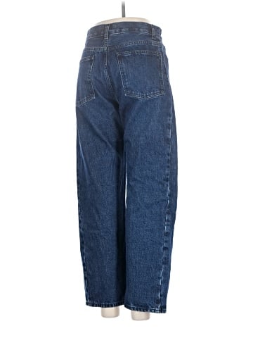 Madewell Pieced Barrel-Leg Jeans in McKinney Wash (view 2)