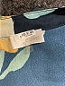 Ecru 100% Polyester Floral Black Short Sleeve Blouse Size S - photo 7
