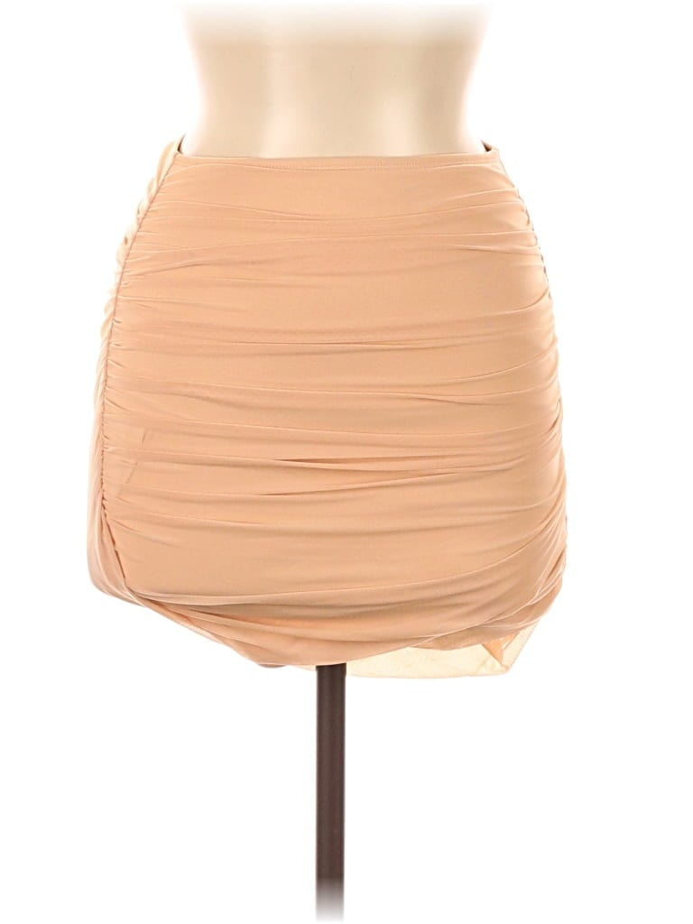 Shein Casual Skirt In Tan