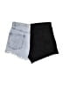 rue21 Color Block Black Denim Shorts Size 10 - photo 2