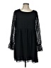 BCBGeneration 100% Polyester Polka Dots Black Casual Dress Size L - photo 1