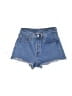 Levi's Blue Denim Shorts Size 27 waist - photo 1