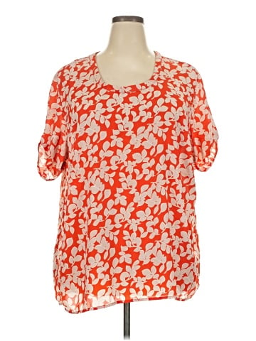 Halogen Short Sleeve Blouse (view 1)