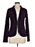 Xhilaration Stripes Burgundy Blazer Size M - photo 1