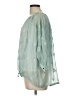 Zoa 100% Polyester Teal 3/4 Sleeve Blouse Size L - photo 5