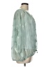 Zoa 100% Polyester Teal 3/4 Sleeve Blouse Size L - photo 4