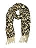 Unbranded 100% Acrylic Animal Print Tan Scarf One size - photo 1