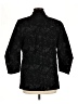 Chico's 100% Polyester Paisley Black Blazer Size Med (1) - photo 2
