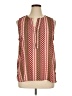 Dana Buchman 100% Polyester Red Sleeveless Blouse Size XL - photo 1