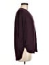Poetry 100% Alpaca Burgundy Wool Pullover Sweater Size 8 - photo 4
