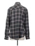Garage Plaid Gray Long Sleeve Blouse Size S (petite) - photo 2