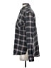 Garage Plaid Gray Long Sleeve Blouse Size S (petite) - photo 5