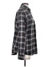 Garage Plaid Gray Long Sleeve Blouse Size S (petite) - photo 4