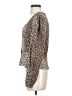 FRAME 100% Silk Tan Long Sleeve Top Size S - photo 5