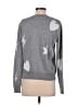 Fate 100% Cotton Stars Gray Pullover Sweater Size S - photo 2