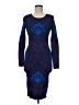 Wilster Paisley Blue Cocktail Dress Size M - photo 1