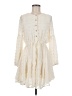 Blu Pepper 100% Polyester Ivory Casual Dress Size M - photo 1