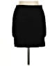 Feathers 100% Nylon Solid Black Casual Skirt Size Med - Lg - photo 2
