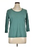 Christopher & Banks Teal 3/4 Sleeve T-Shirt Size XL - photo 1