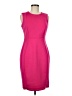 Calvin Klein Solid Pink Cocktail Dress Size 8 (petite) - photo 1