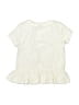Disney 100% Polyester Ivory Short Sleeve Top Size 6 - photo 2