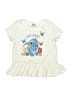 Disney 100% Polyester Ivory Short Sleeve Top Size 6 - photo 1