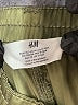 H&M 100% Polyester Green Cargo Pants Size 14 - photo 3