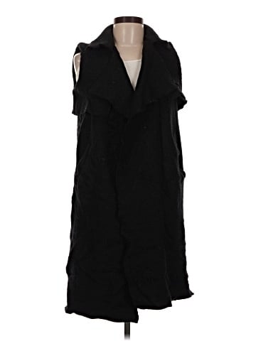 Trafaluc by Zara Faux Fur Vest (view 1)