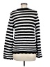 Halogen Stripes Black Pullover Sweater Size M - photo 2