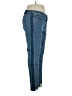 Express Jeans Solid Blue Jeans Size 16L - photo 4