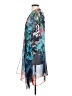 Soft Surroundings 100% Polyester Blue Kimono Size Sm - Med Petite - photo 5