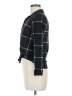 Joe Boxer 100% Polyester Plaid Black Long Sleeve Blouse Size M - photo 5