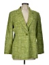Dana Buchman Tweed Green Blazer Size 12 Petite - photo 1