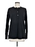 Current/Elliott 100% Cotton Black Long Sleeve Top Size Med (2) - photo 1