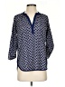 Eclair Blue 3/4 Sleeve Blouse Size XS - photo 1