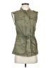 British Khaki 100% Cotton Green Vest Size XS - photo 1