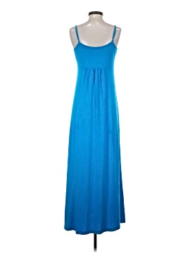 calvin klein blue maxi dress Calvin Klein Tiered Waist Tie Maxi Shirt Dress In Dark Blue1