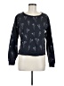 Current/Elliott Print Black Sweatshirt Size Med (2) - photo 1