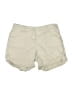 Reitmans 100% Cotton Solid Tan Khaki Shorts Size 11 - photo 1