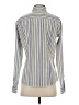 Eddie Bauer Stripes Silver Long Sleeve Blouse Size P (petite) - photo 2