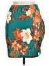 Shein Tropical Teal Casual Skirt Size 8 - 10 - photo 1