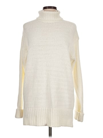 Express Tricot Turtleneck Sweater (view 1)