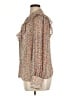 Lulus Tweed Brown Long Sleeve Blouse Size XL - photo 5