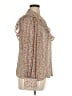 Lulus Tweed Brown Long Sleeve Blouse Size XL - photo 4