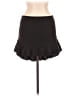 Unbranded Solid Black Casual Skirt Size L - photo 2