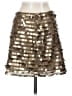 BCBGMAXAZRIA 100% Polyester Metallic Silver Formal Skirt Size XS - photo 2